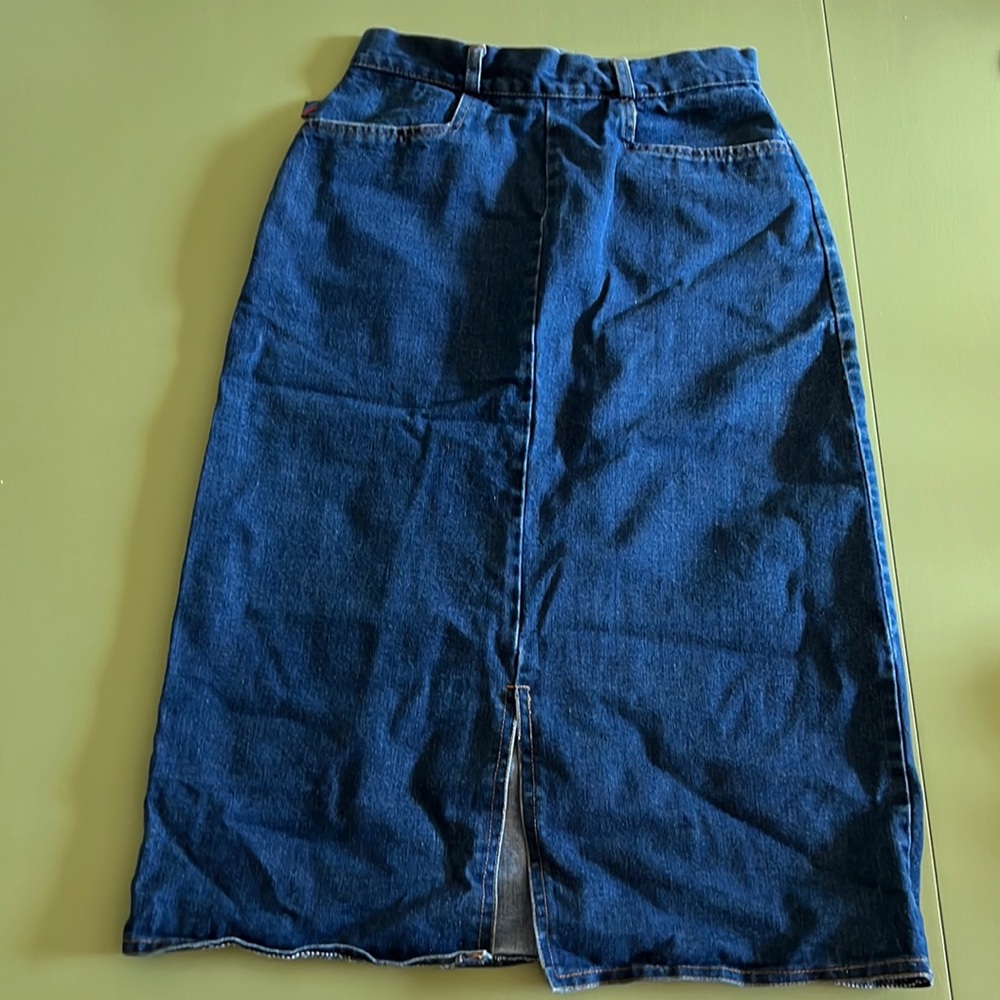 Jean skirt US8 $30